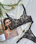 SAEVRA Shadow Lace Set