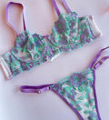 Color Bloom Lace Set
