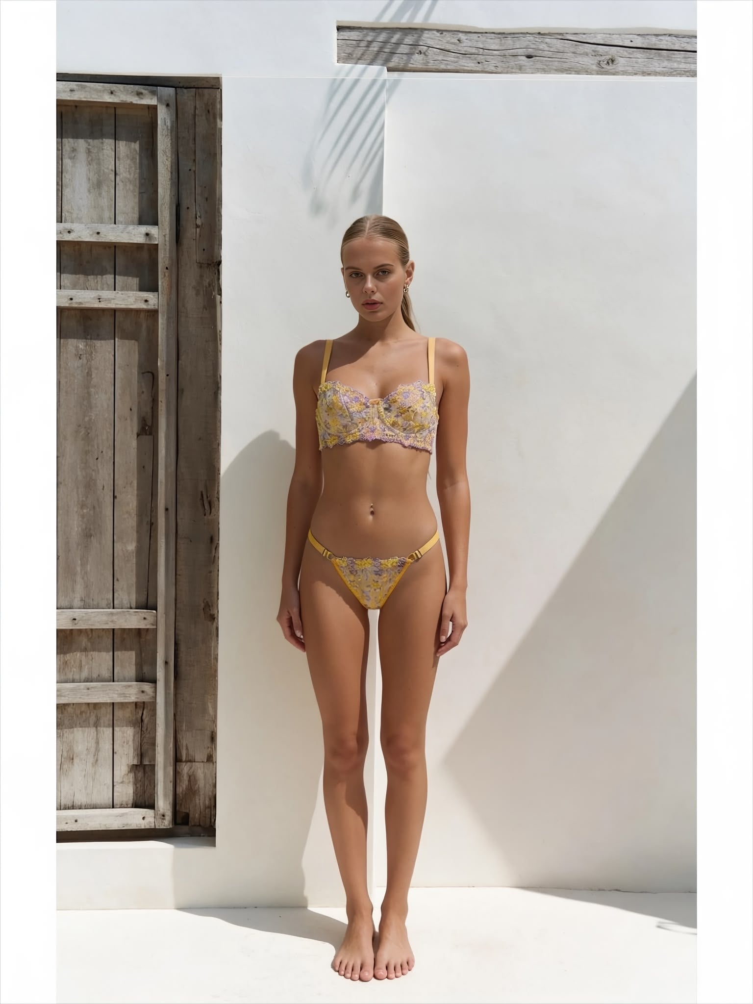 Sunlit Lilac Lace Set